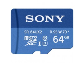 SONY SR-UX2A microSDXC 64GB Series 95MB/s with SD Card Adapter SONY SR-UX2A microSDXC 64GB Series 95MB/s with SD Card Adapter